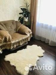 Ковер-накидка из натуральной овечьей шкуры