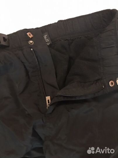 Лыжные брюки, на флисе, р-р 44-46