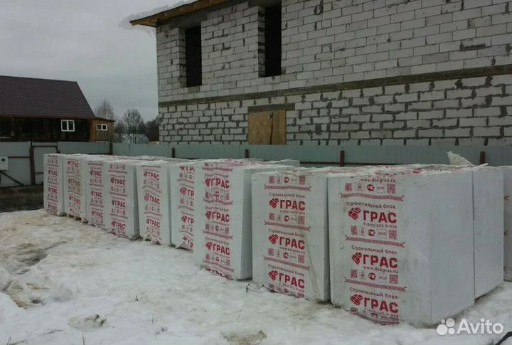 Газобетонные блоки D500