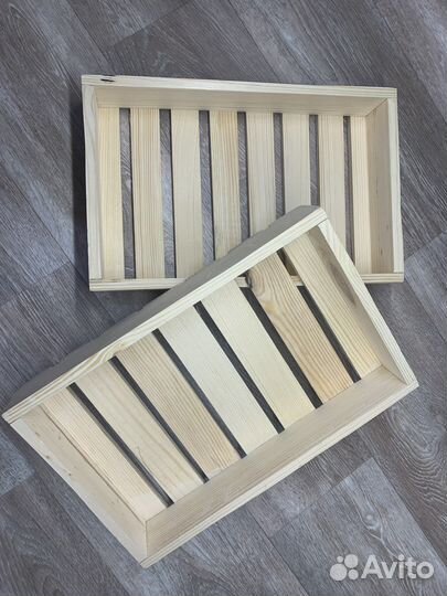 Деревянные ящики из массива сосны