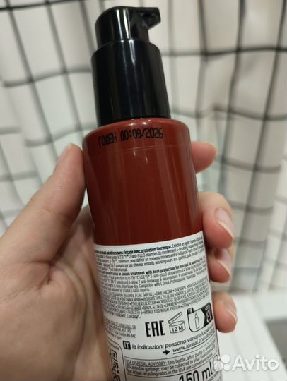 Термозащитный крем для волос loreal