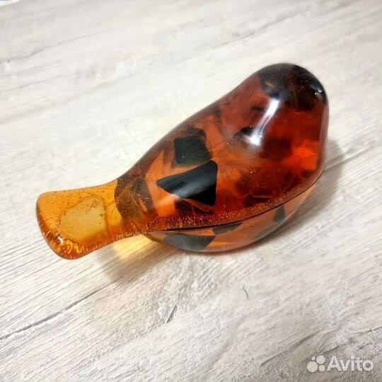 Шкатулка для украшений из смолы