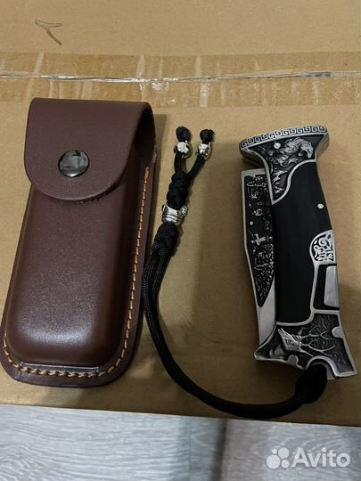 Нож складной охотничий