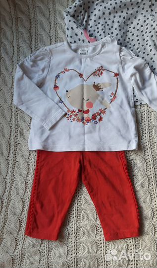 Пакет одежды для девочки 86 92