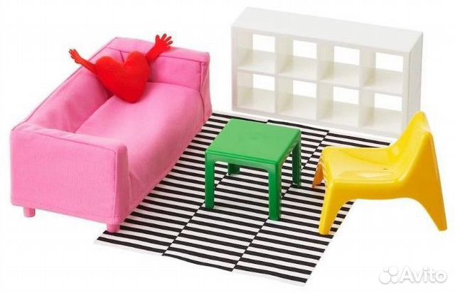 Хусет Кукольная мебель,гостиная, Икеа