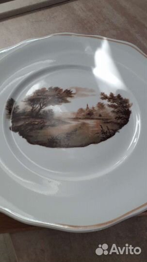 Тарелка Дулевский завод