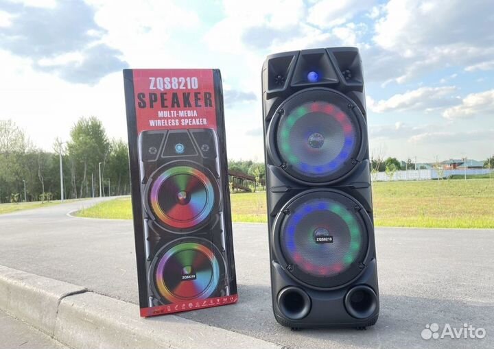 Портативная блютуз колонка