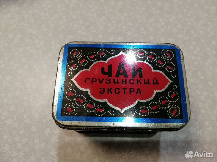 Баночка из под грузинского чая