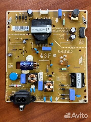 Eax67264001(1.5) lgp43dj-17f1 от Lg 43lk5910plc