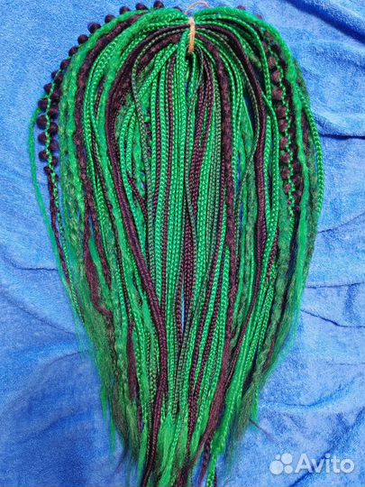 Комплект Де косы, де дреды