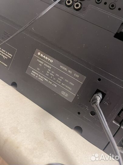 Магнитофон sanyo c35