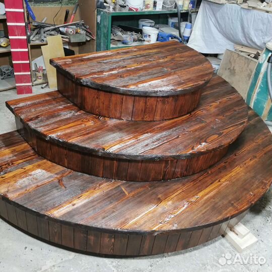 Ступени из массива