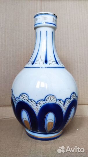 Ваза для цветов Гжель