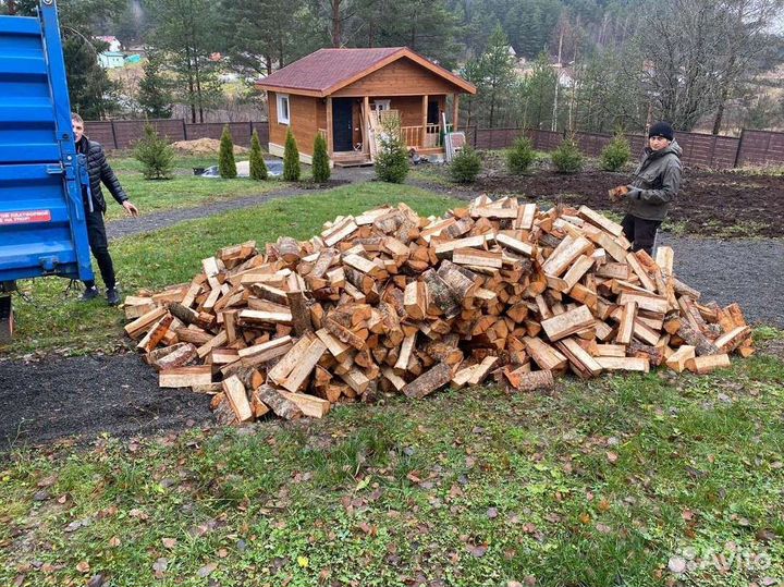 Дрова березовые. Колотые