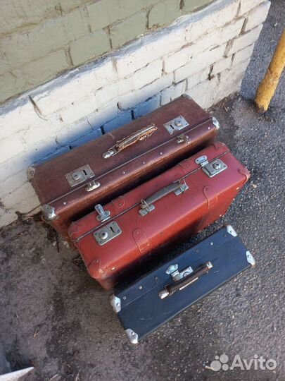 Чемоданы СССР 60-х годов