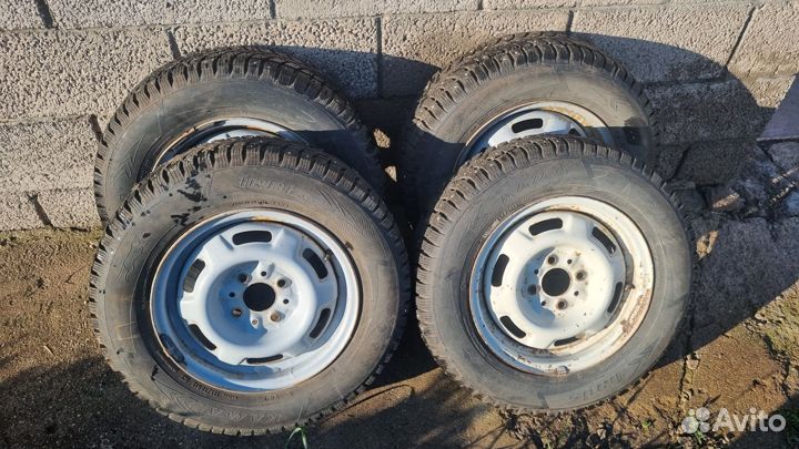 Диски с шинами зимние