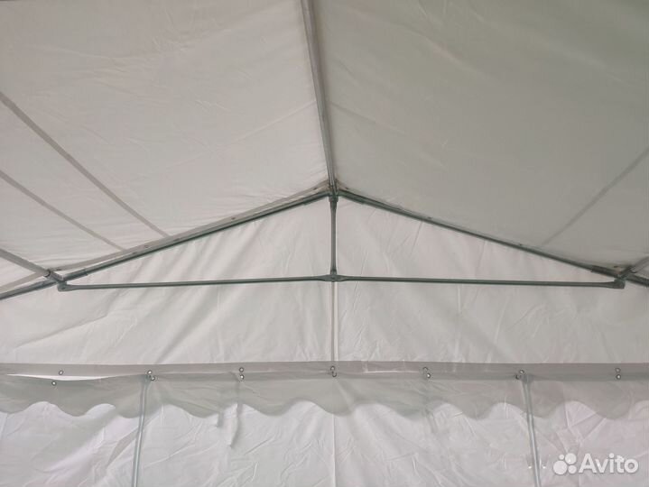 Двухскатный шатёр 6 х 6 м
