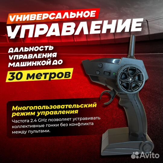 Дрифт-кар на пульте: покори трассу