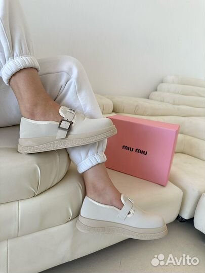 Кеды miu miu