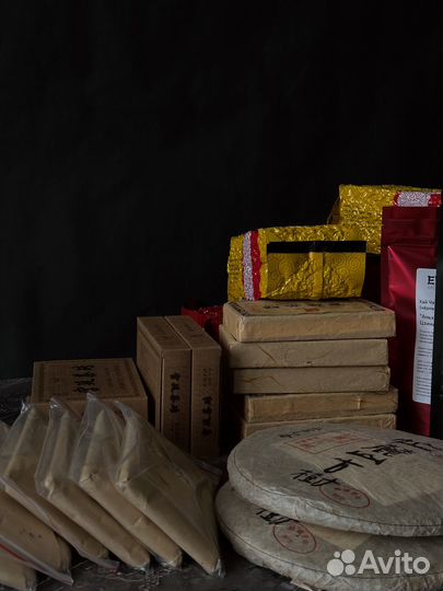 Чай Китайский Мощный Шен Пуэр 