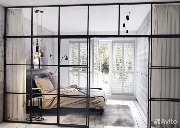 Лофт перегородки