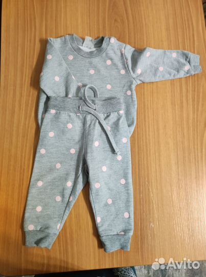 Вещи пакетом на девочку 68-74