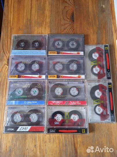 Аудио кассеты TDK, SKC, Sony