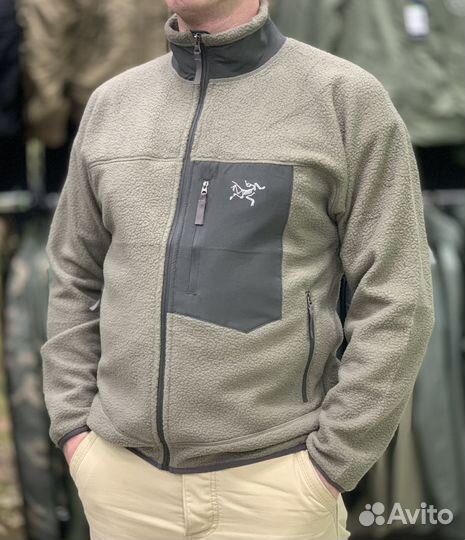 Куртка Флисовая Arcteryx Серая