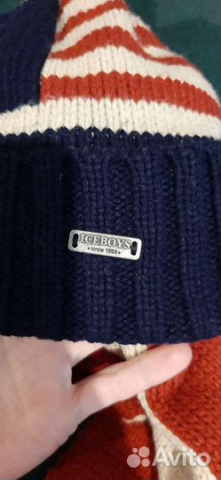 Комплект шапка и шарф