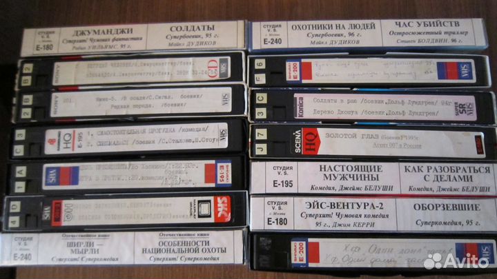 Видео кассеты фантастика и фильмы
