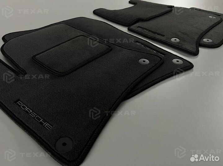 Коврики Porsche Cayenne II велюровые