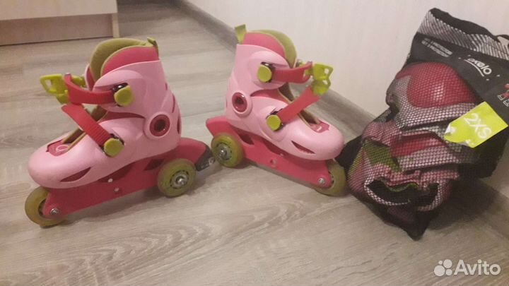 Детские ролики и защита