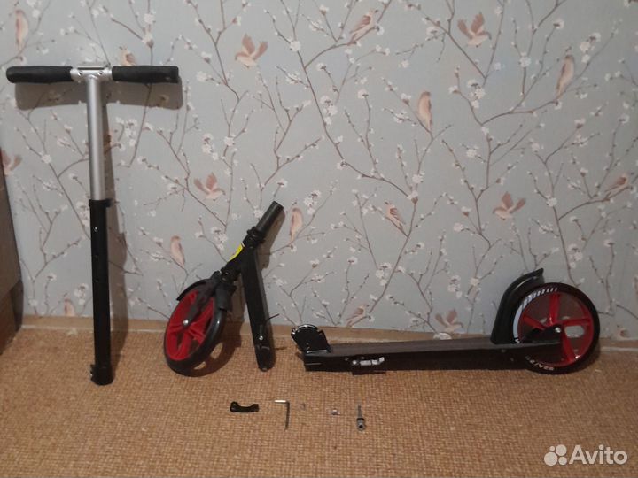 Самокат детский двухколесный бу