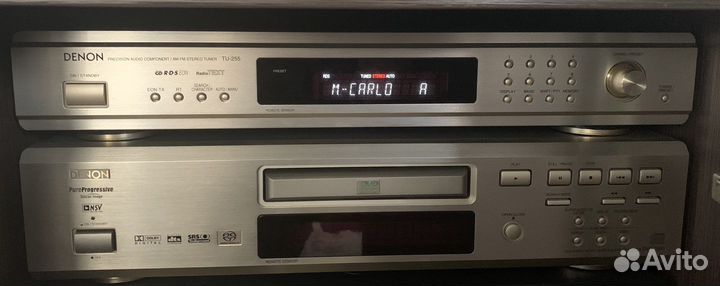 Ресивер denon, тюнер, cd, dvd