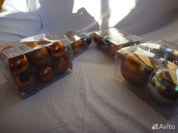 Елочные игрушки шары