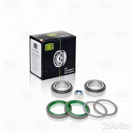 CS748 Подшипник ступицы для а / м лада 2121 перед. (кмпл: подшип.2шт / сальники / шайбы / гайка) (cs