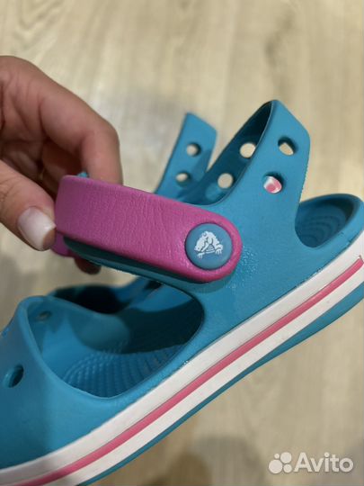 Crocs с10 сандалии детские