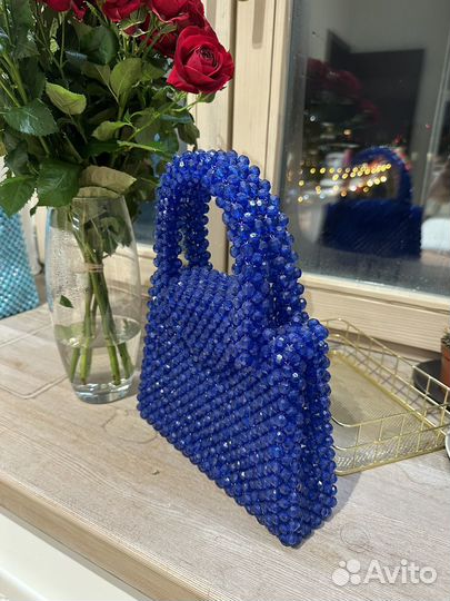Сумка из бусин ручной работы