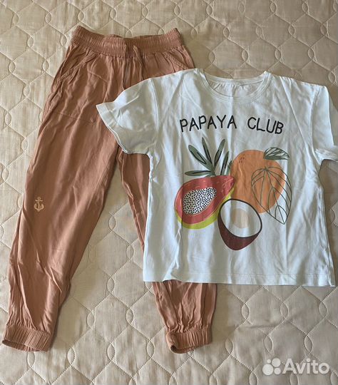 Вещи пакетом на девочку 122-128см