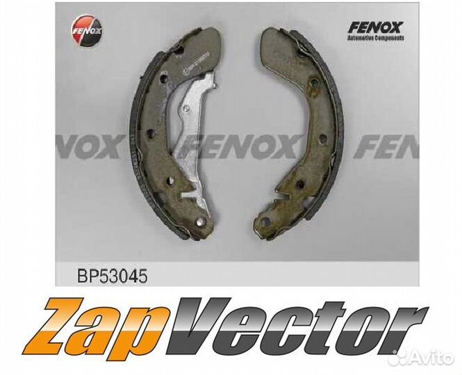 Тормозные колодки задние Chevrolet Aveo