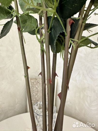 Искусственные цветы Розы 70см