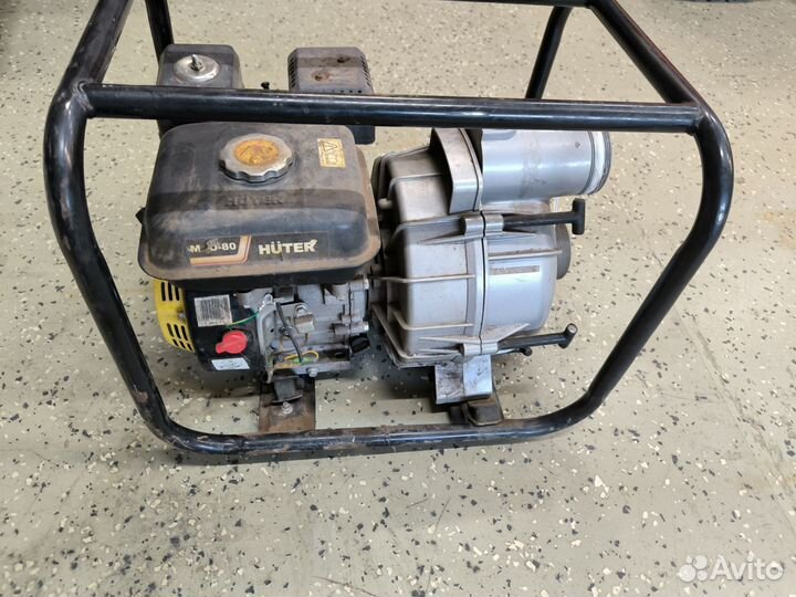 Двигатель бензиновый Мотопомпа 7л.с. 80 мм