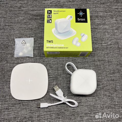 Беспроводные наушники Bron Qualcomm aptX TWS б/у