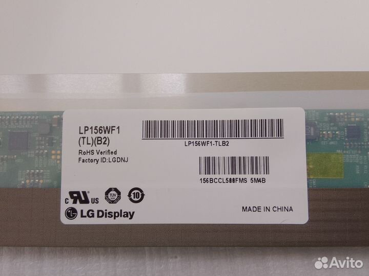 Матрица для ноутбука 15.6 full hd матовая 40pin