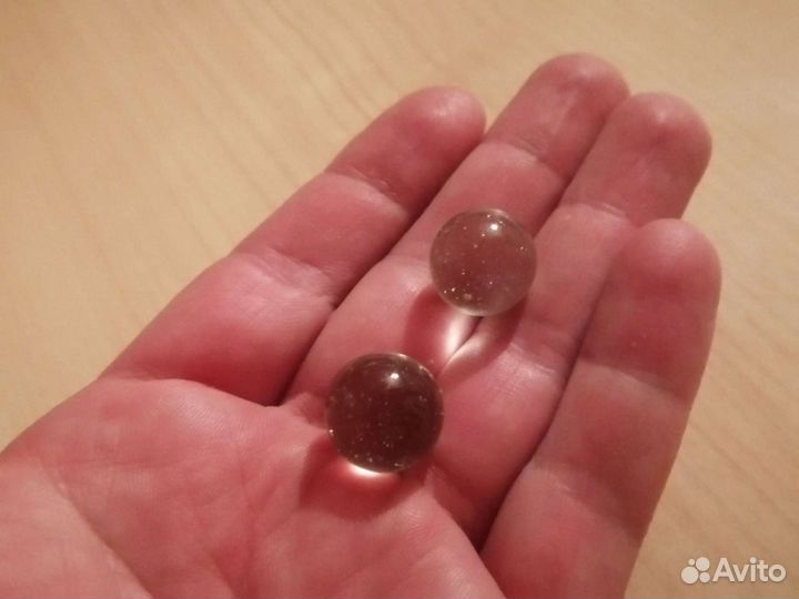 Стеклянные шарики, 2-шт