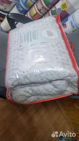 Одеяло Лебяжий пух 175/200, 300 гр, тик