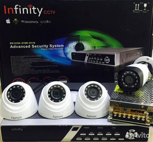 Комплект видеонаблюдения