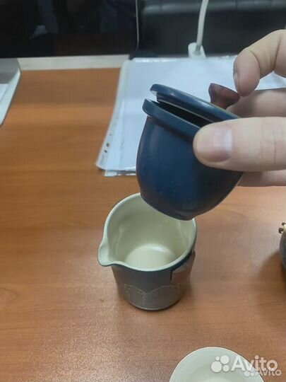 Чайный подарочный набор на 3 чашки