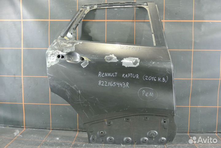 Дверь задняя правая - Renault Kaptur