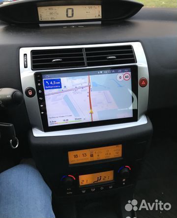 Штатная магнитола Citroen C4